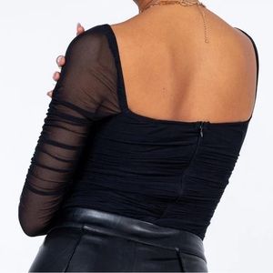 Delaney Bodysuit Black